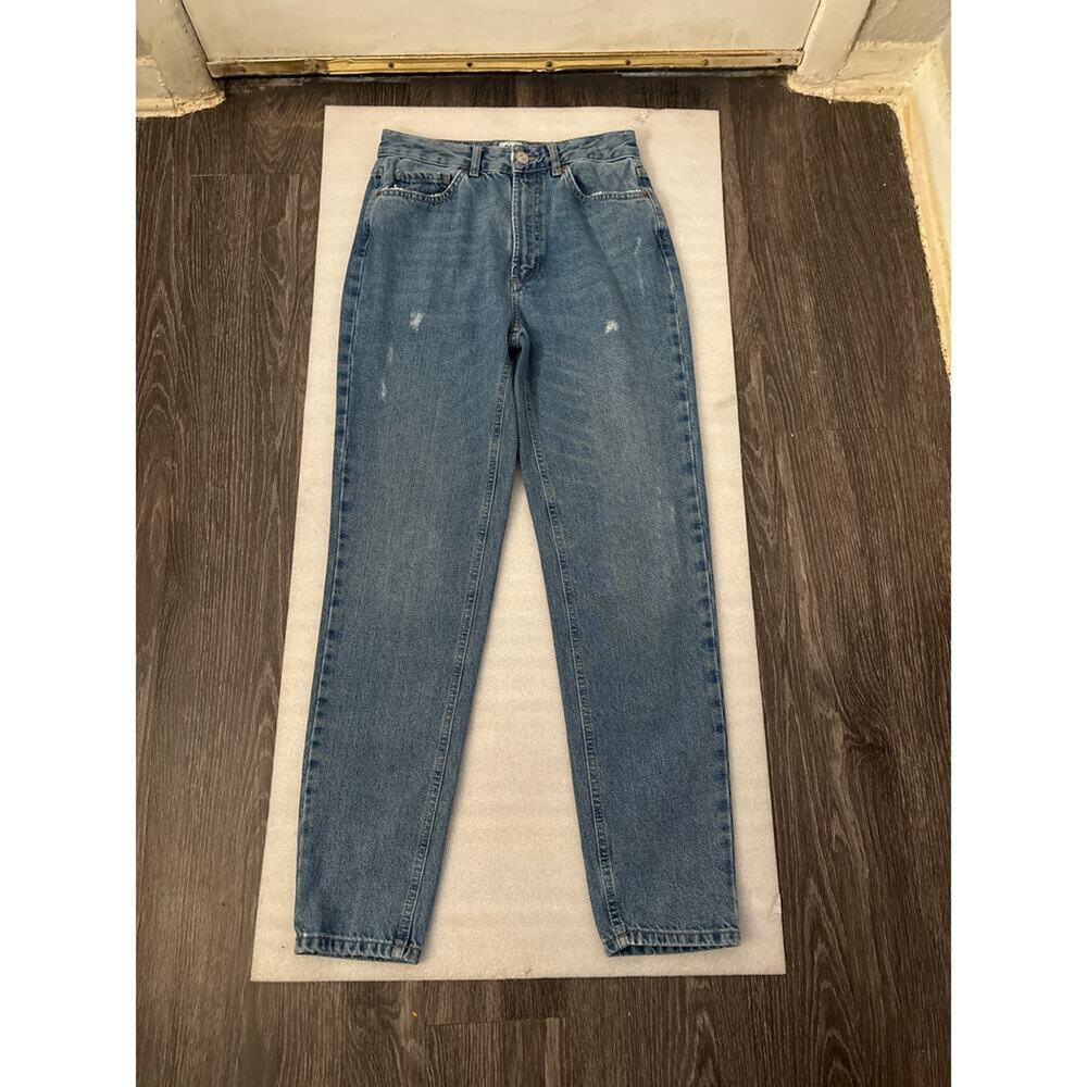 BDG Mom High Rise Blue Denim Jean 26 Y2K Classic Casual Bohemian Minimalist